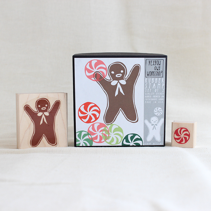 YOW Christmas Pattern Stamp (Set of 2)