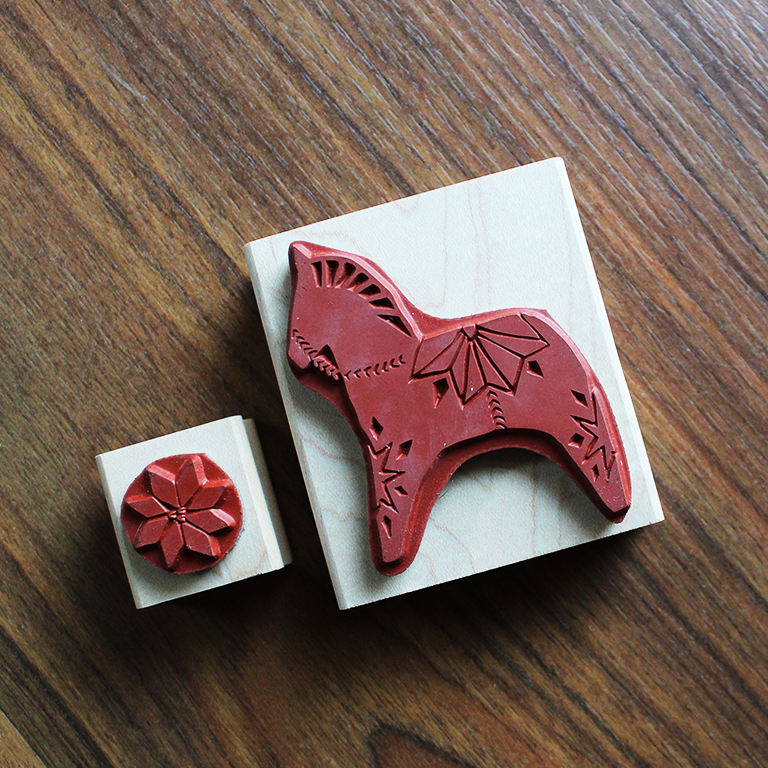 YOW Christmas Pattern Stamp (Set of 2)