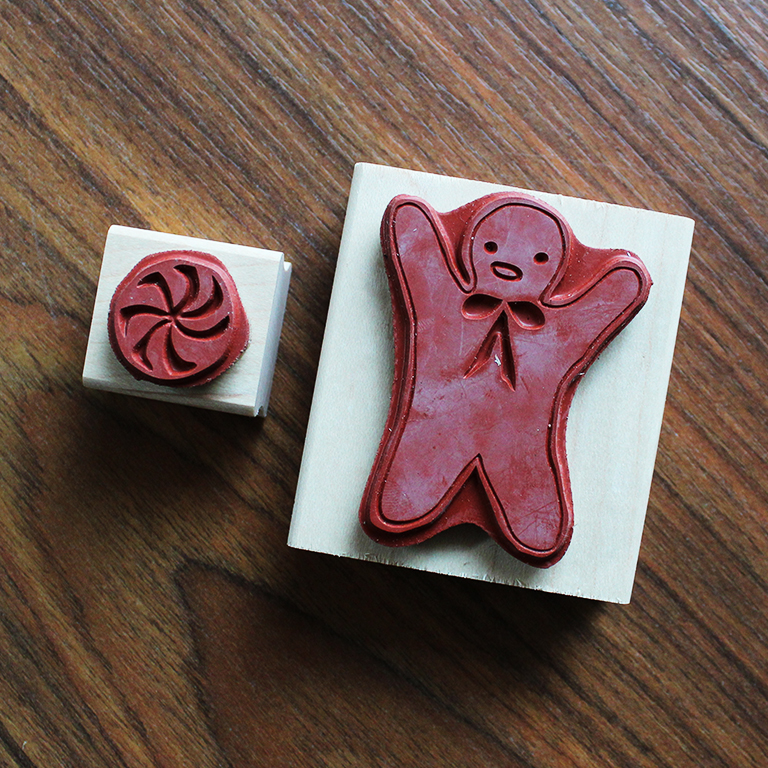 YOW Christmas Pattern Stamp (Set of 2)