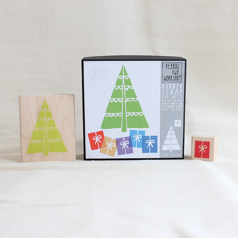 YOW Christmas Pattern Stamp (Set of 2)
