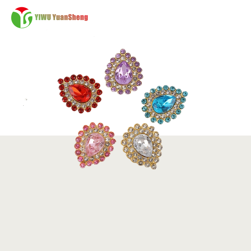 Glass Rhinestone drop shape