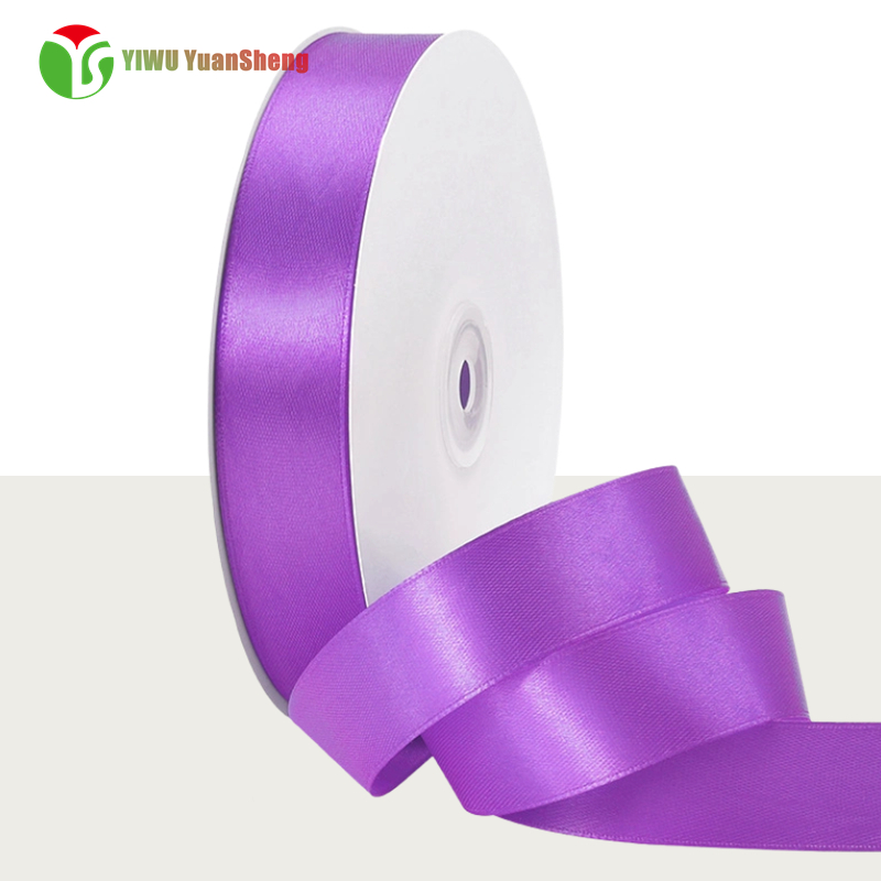 polyester solid color support satin 0.99inch(25mm)