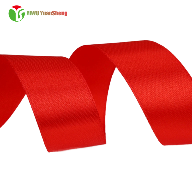 polyester solid color support satin 0.99inch(25mm)