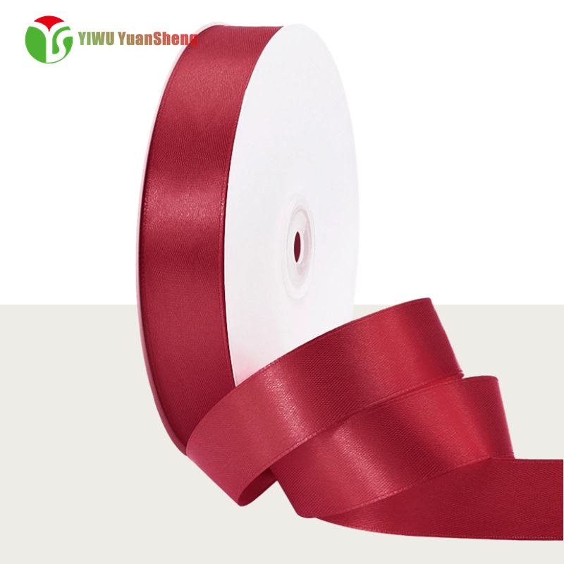polyester solid color support satin 0.99inch(25mm)