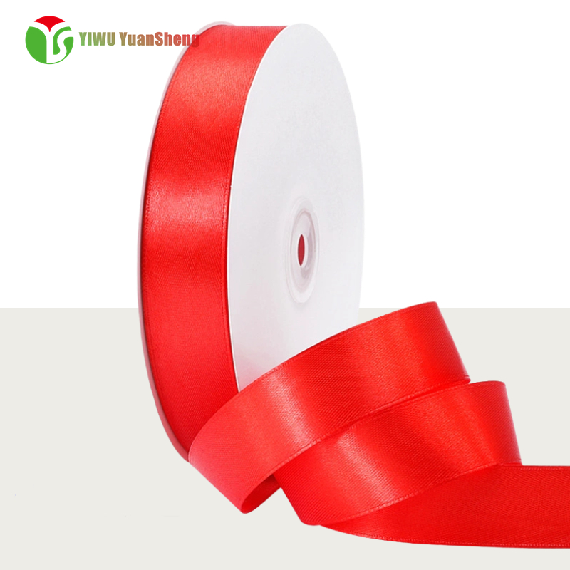 polyester solid color support satin 0.99inch(25mm)