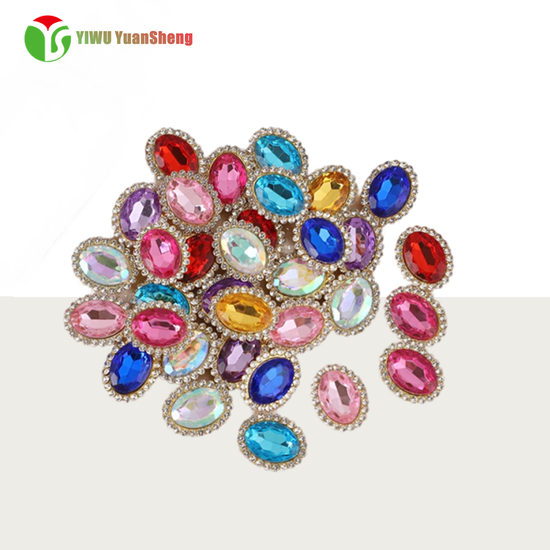 Glass Rhinestone  oval