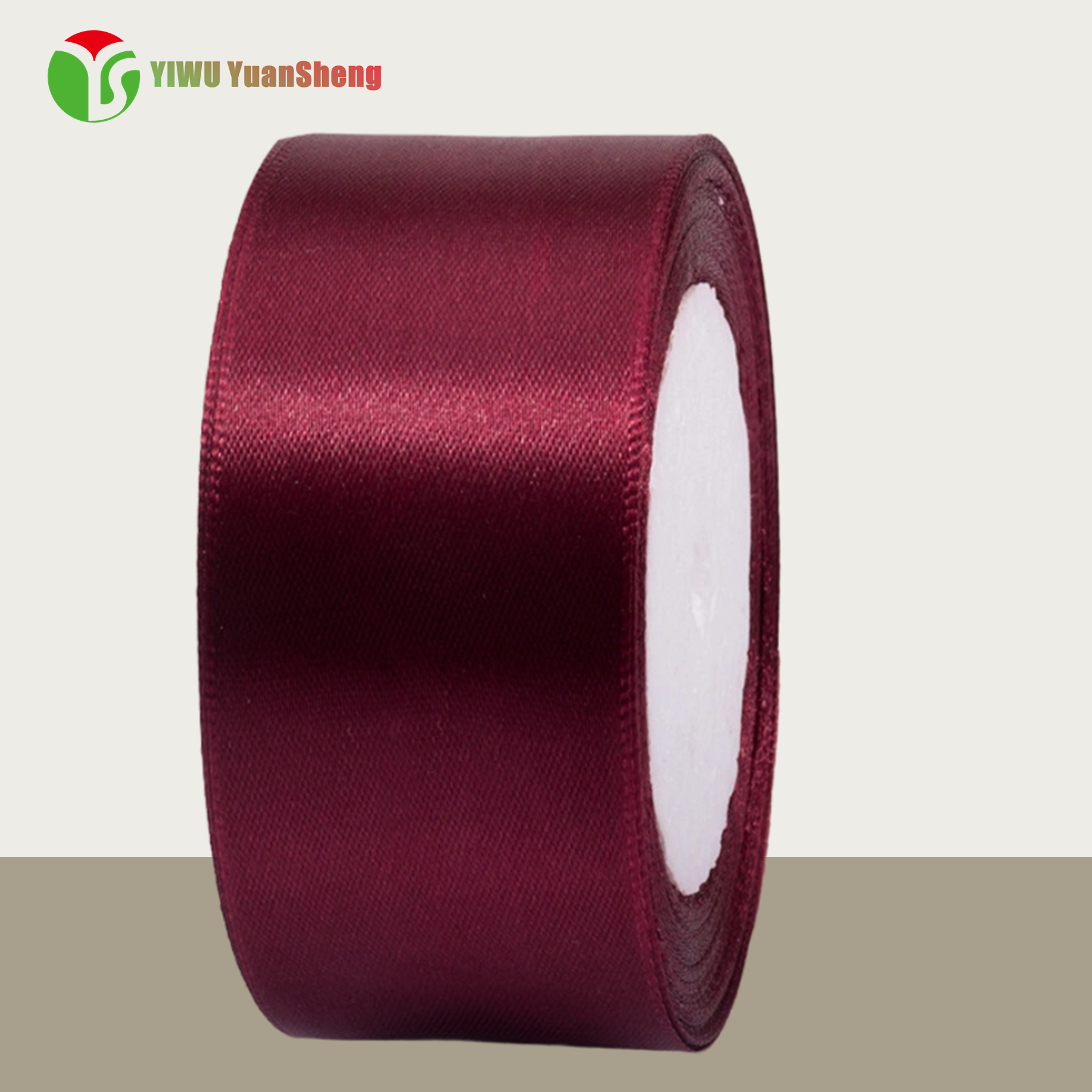 polyester solid color support satin 1.5inch(38mm)