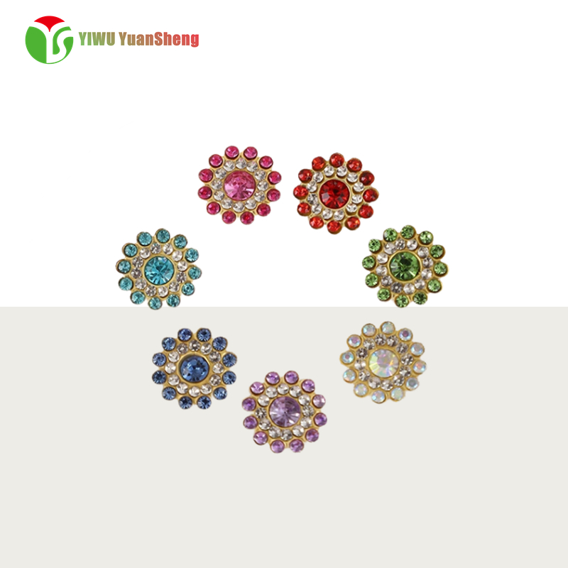 Glass Rhinestone Double layer sun diamond