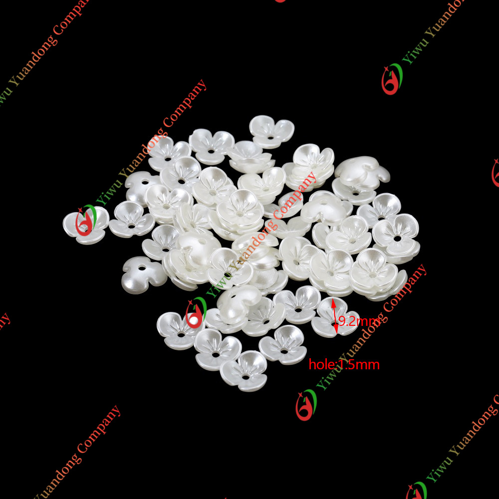 Shaped Bead-Tripetalous flower