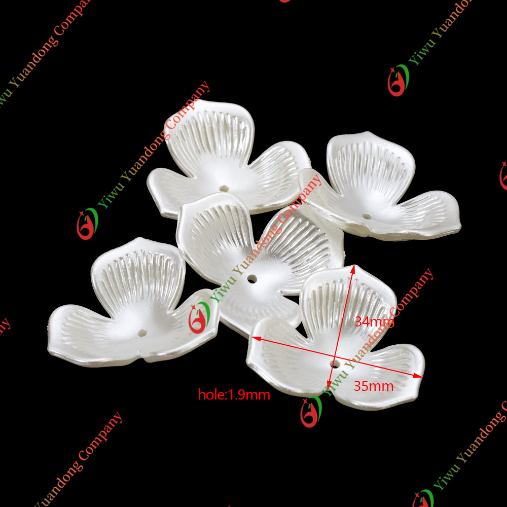 Shaped Bead-Tripetalous flower