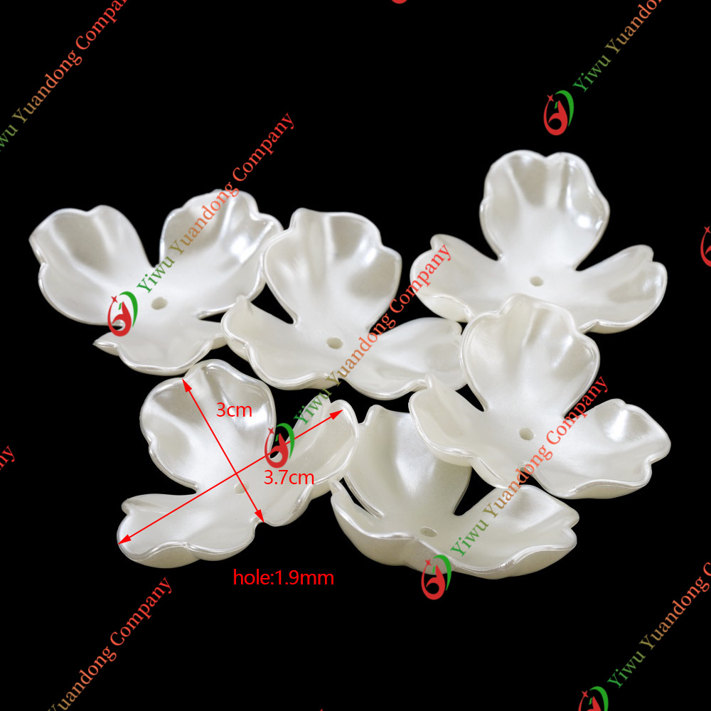 Shaped Bead-Tripetalous flower