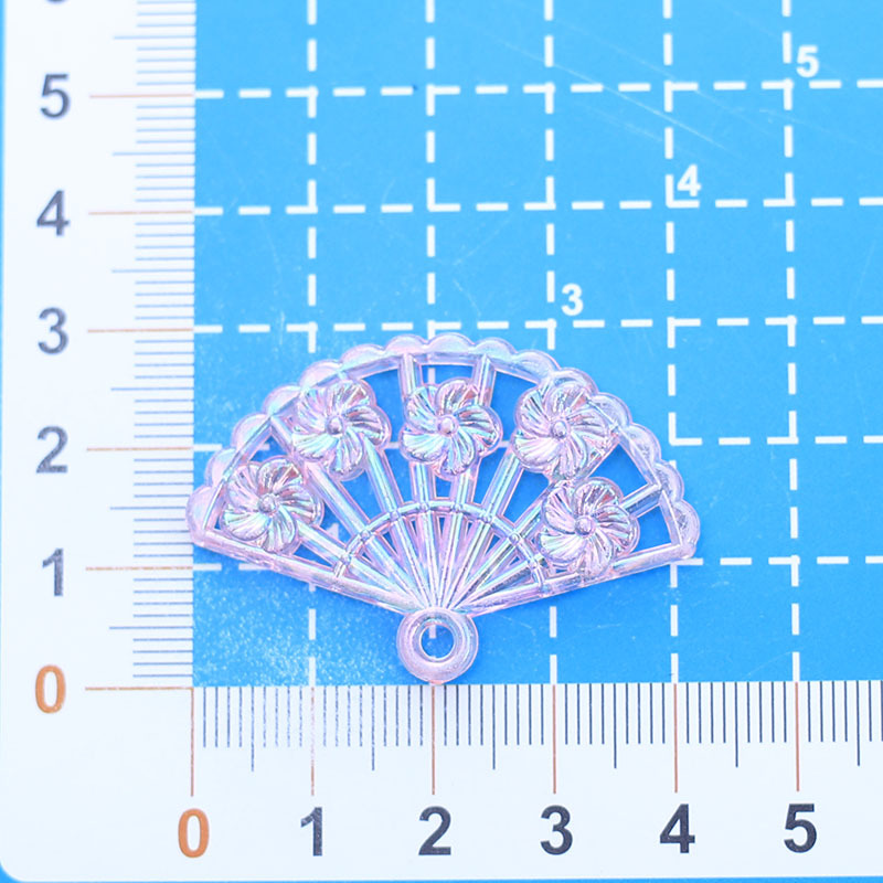 New Style Hot selling Baroque bead Gold-edged fan beads for Cell phone case material