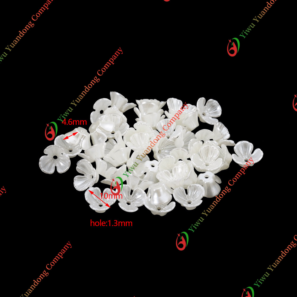 Shaped Bead-Tripetalous flower