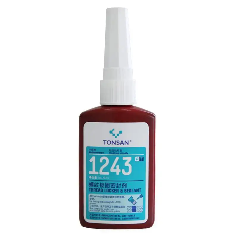 TONSAN 1243 thread locking sealant blueAdhesive,chemical resistance