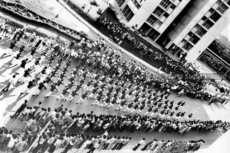 Bands Bring Out the Crowds at Zion Road 1975-My Sg Memories