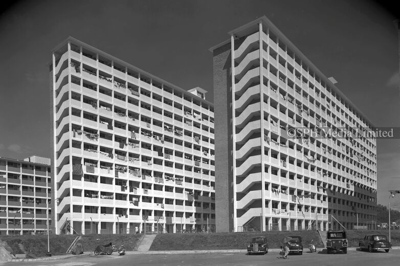 Queenstown Flats 1962