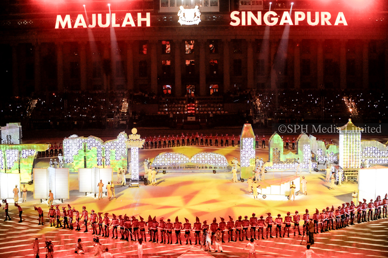 Light Show Featuring City Hall 2010-My Sg Memories