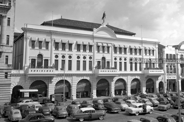 Robinson and Co at Raffles Place 1955-My Sg Memories