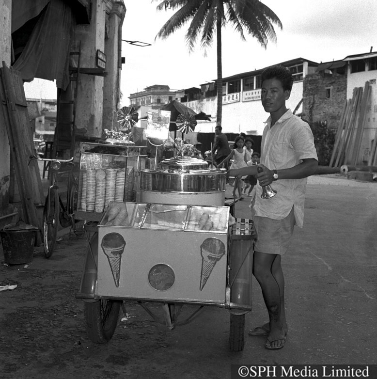 Ice-Cream Seller 1958-My Sg Memories