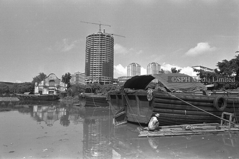 Singapore River of the Past 1983