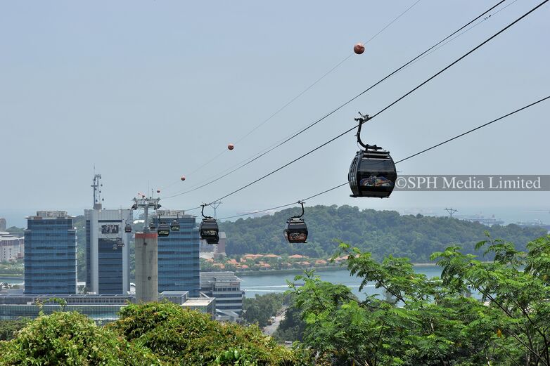 Connecting Mount Faber and Sentosa 2014-My Sg Memories