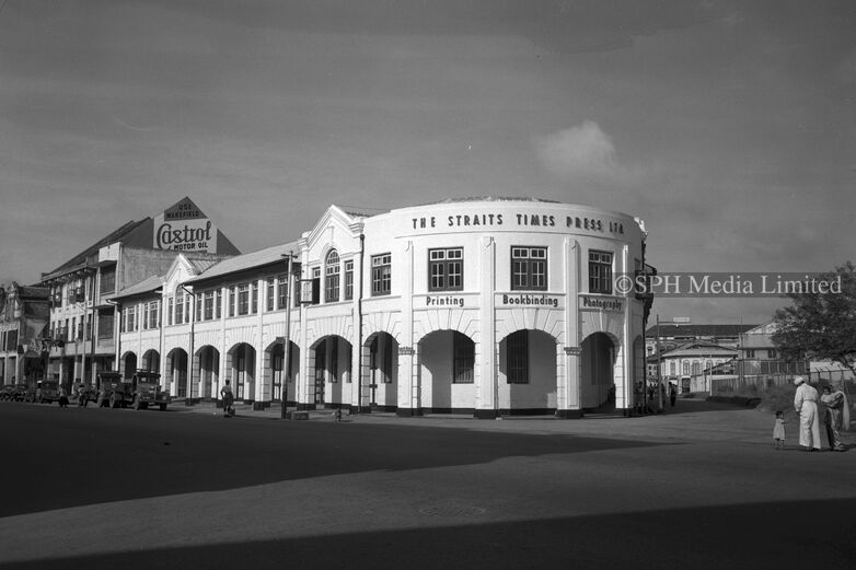 The Straits Times Press Building 1954-My Sg Memories