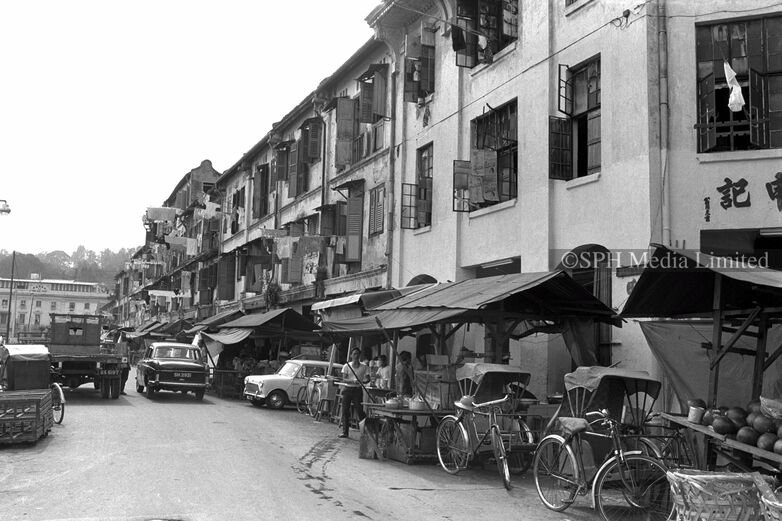 Sago Lane in Chinatown 1971-My Sg Memories