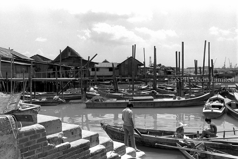 Old Fishing Village in Tuas 1978-My Sg Memories