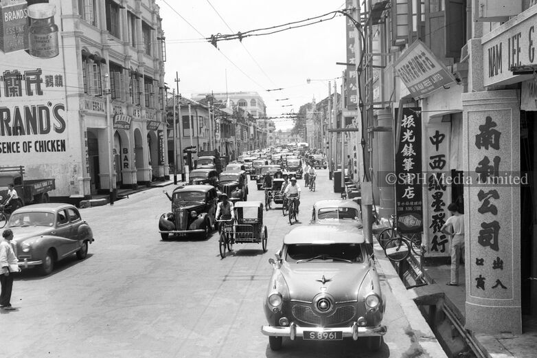 North Bridge Road in the Old Day 1953-My Sg Memories
