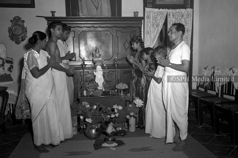 Home Prayer on Deepavali Morning 1951