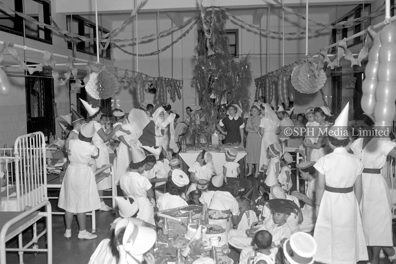 Christmas Party at Singapore General Hospital 1953-My Sg Memories