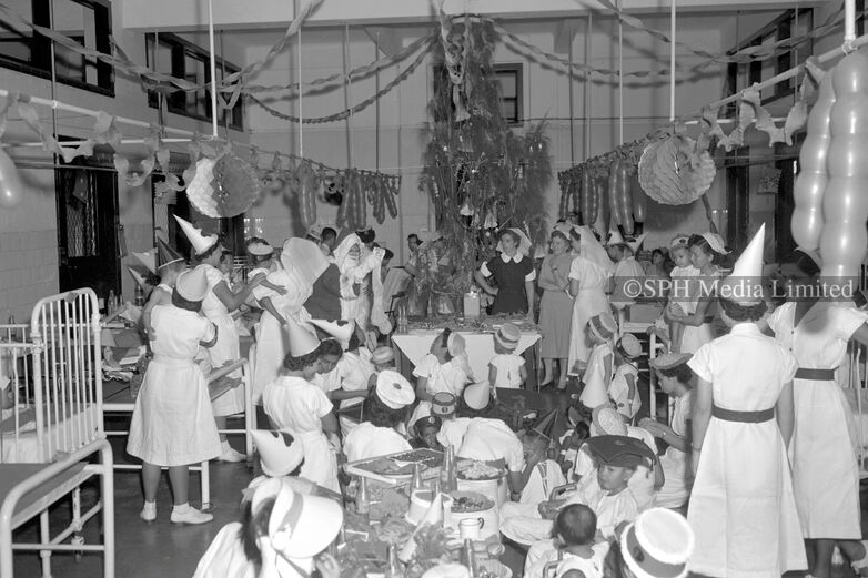 Christmas Party at Singapore General Hospital 1953-My Sg Memories