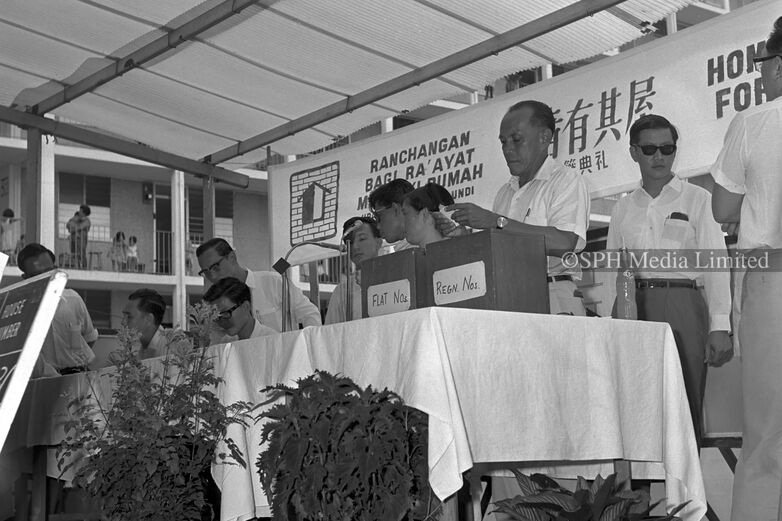 Home Ownership Through Balloting 1965-My Sg Memories