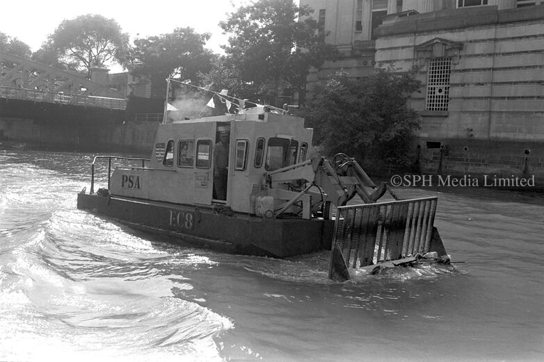 Singapore River Clean-up 1983-My Sg Memories