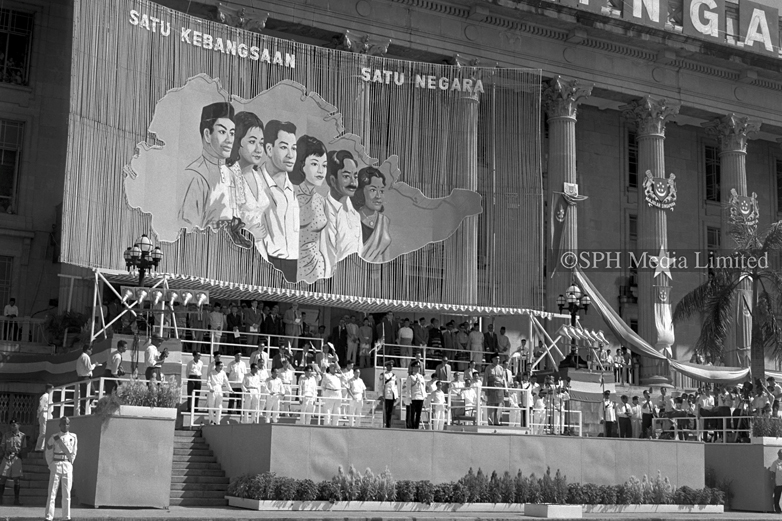 Commemorating Third National Day at City Hall 1962-My Sg Memories