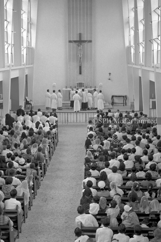 St Francis Xavier Church at Serangoon Garden Estate 1959-My Sg Memories
