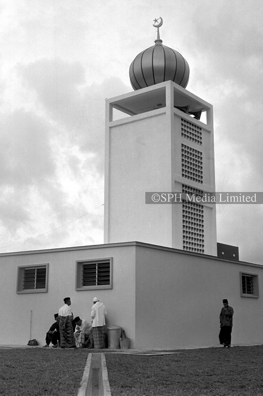 Tentera Di Raja Mosque at Clementi Road 1962-My Sg Memories