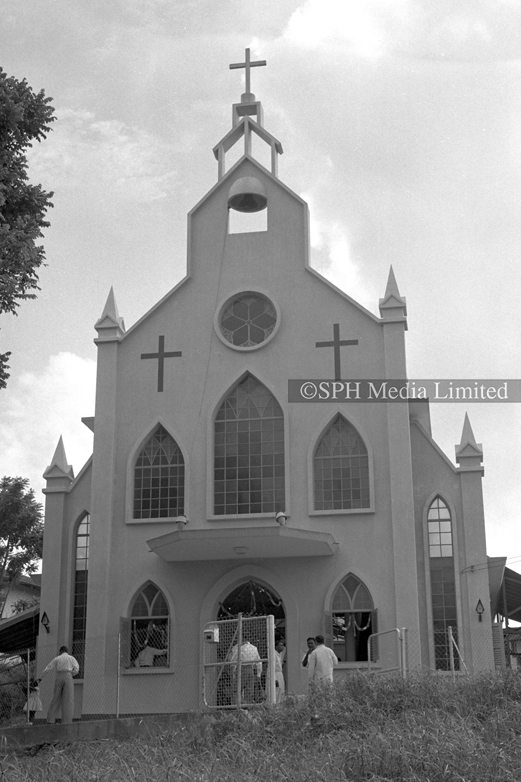 St Thomas Syrian Church at Topaz Roa 1959-My Sg Memories
