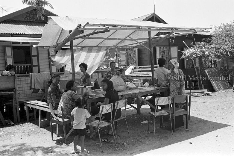 Residents of Pulau Seking 1983-My Sg Memories