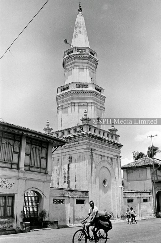 Hajjah Fatimah Mosque at Kampong Glam 1971-My Sg Memories