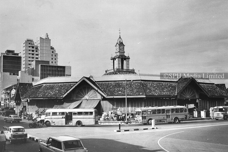 Former Telok Ayer Market 1971-My Sg Memories