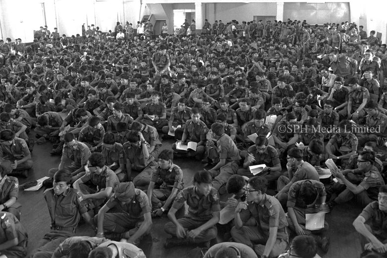 Balloting to Defer National Service 1972-My Sg Memories