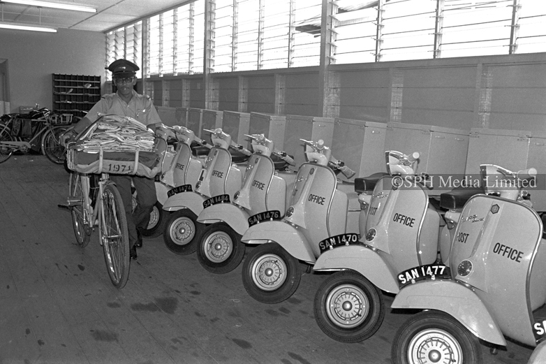 Postman at Tanglin Post Office 1972-My Sg Memories