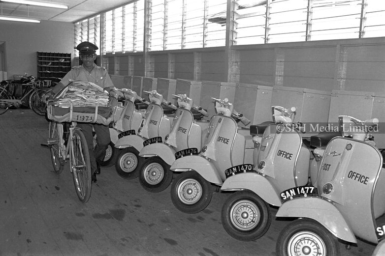 Postman at Tanglin Post Office 1972-My Sg Memories