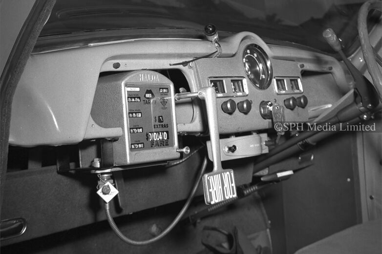 Taxi Meters were Introduced in the 50s 1953-My Sg Memories