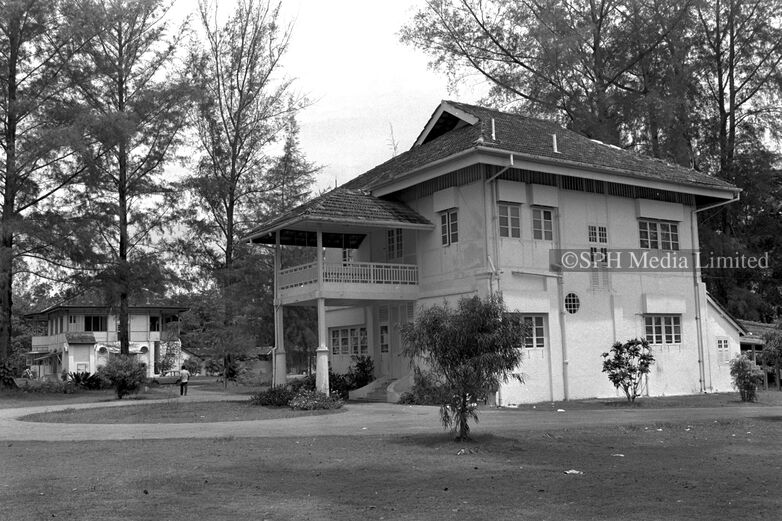 Cluster of Resthouses Before Changi Airport 1976