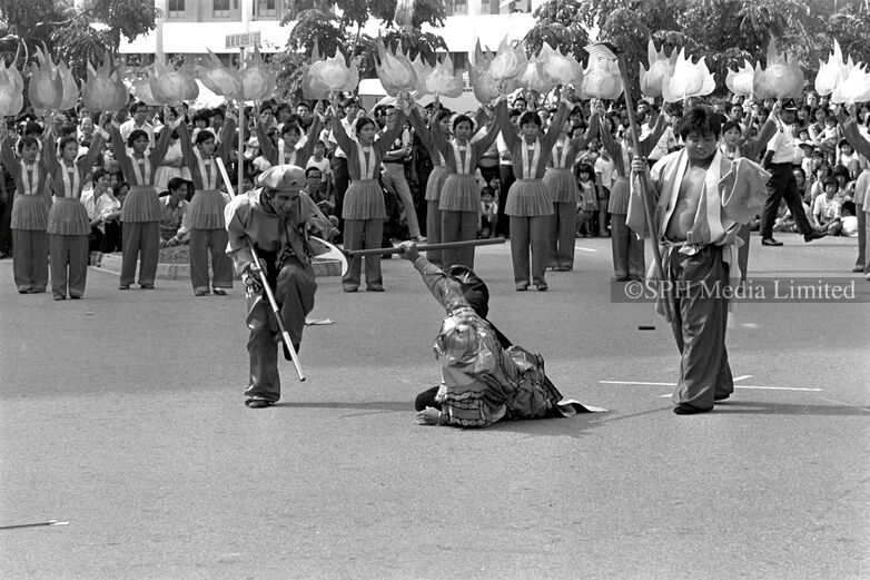 Journey to the West at Chingay Parade 1980-My Sg Memories