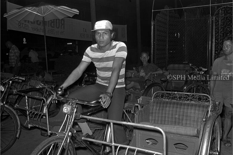 Trishaw Riding in the Late 70s as a Side Income 1978-My Sg Memories