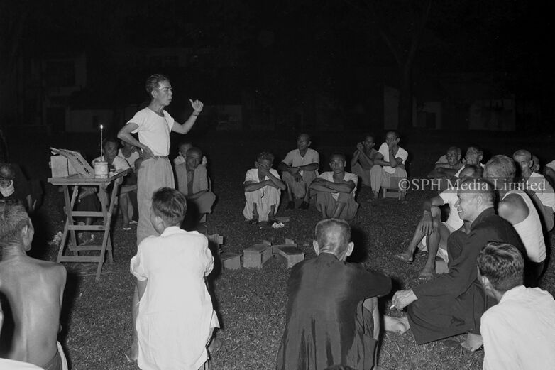 Chinese Street Storytelling 1958-My Sg Memories