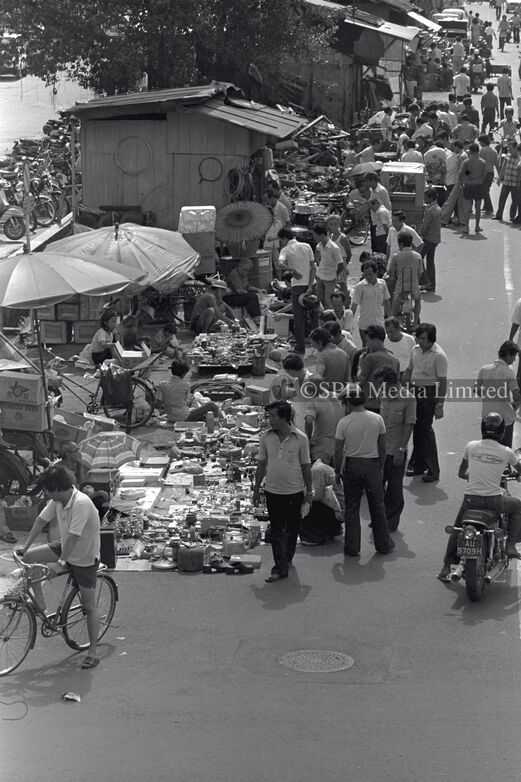 Flea Market at Sungei Road 1980-My Sg Memories